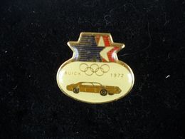 1297    PINS  Pin's BUICK Voiture Jeux Olympiques 1972 - Other & Unclassified
