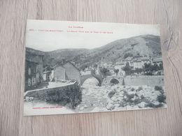 CPA 48 Lozère Pont De Montvert Le Grand Pont Sur Le Tarn Et Les Quais - Altri & Non Classificati