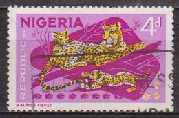 Léopards, Animaux, Faune - NIGERIA - N° 182  - 1965 - Nigeria (1961-...)