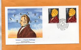 Great Britain 1991 FDC - 2011-2020 Ediciones Decimales