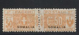 SOMALIA 1923 PACCHI POSTALI 50 C. * GOMMA ORIGINALE - Somalia