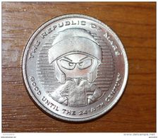 Beau Jeton De Jeu 1996 "The Republic Of Mars - Warner Bros. Studio Store - Warner Bros. Token - Cinéma - Film - Firmen