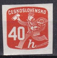 Cecoslovacchia, 1945 - 40h Newspaper Delivery Boy - Nr.P33 MNH** - Timbres Pour Journaux