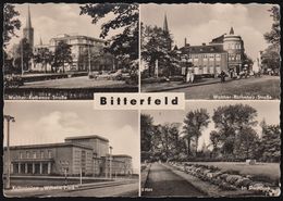 D-06766 Bitterfeld-Wolfen - Alte Ansichten - Kulturpalast "Wilhelm Pieck" - 2x Nice Stamps - Bitterfeld