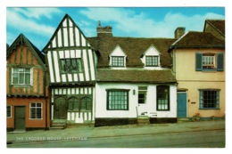 Ref 1373 - 2 X J. Salmon Postcards - Lavenham - Cars - The Crooked House - Suffolk - Other & Unclassified