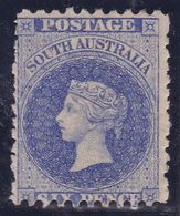 South Australia 1877 P.10x11.5-12.5 SG 140 Mint Hinged - Nuevos