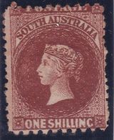 South Australia 1885 P.10x11.5-12.5 SG 142 Mint Hinged No Gum - Ungebraucht