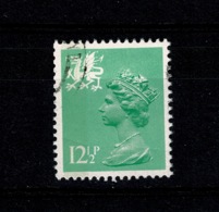 Ref 1373 - 1984 GB - Wales 12 1/2p (perf 15x14) Machin Very Fine Used Stamp SG W37  - Cat £2.75 - Galles