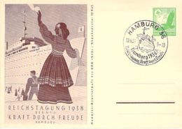 P246 SST  Ganzsache Deutsches Reich - Tarjetas