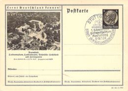 P236 B3 SST Stuttgart Ganzsache Deutsches Reich - Tarjetas