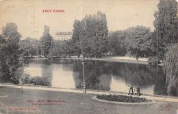 20-8140 : SERIE TOUT PARIS. PARC MONTSOURIS N° 436 - Zonder Classificatie