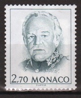 Monaco Single €2.70c Stamp From 1989 Set Of Definitive Stamps. - Gebruikt