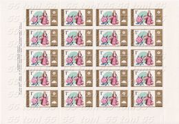 1970 Expo'70 Osaka - Japan (Grapes/Fruits /Roses) 4 Sheet (5x5)-MNH Bulgaria / Bulgarie - 1970 – Osaka (Japan)