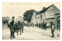 21 - Côte D'Or - Sacquenay Place De La Republique (N0360) - Autres & Non Classés