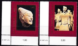 UNO-Genf, 1997, 321/22, MNH **, UNESCO, Welterbe, Terrakotta Soldaten. - Unused Stamps
