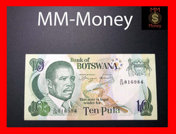 BOTSWANA 10 Pula 1992  P. 12  Printer H&S     XF - Botswana