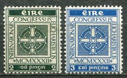 Ireland Mi# 57-8 Ungebraucht Falz/MH - Religion - Unused Stamps