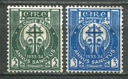 Ireland Mi# 59-60 Ungebraucht Falz/MH - Religion - Unused Stamps