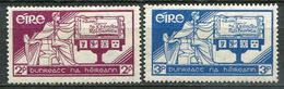 Ireland Mi# 65-6 Ungebraucht Falz/MH - New Constitution - Unused Stamps