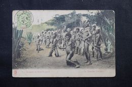 NOUVELLE CALEDONIE - Affranchissement Groupe De Nouméa Sur Carte Postale ( Canaques ) En 1905 Pour La France  - L 62747 - Storia Postale