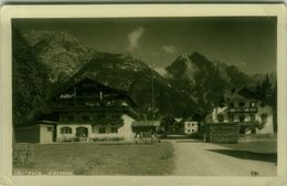 AK  AUSTRIA - LEUTASCH - WEIDACH - RPPC POSTCARD 1950s (8381) - Leutasch