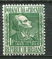 Ireland Mi# 110 Ungebraucht Falz/MH - Poetry - Ungebraucht