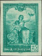 **10As. 1937. 10 Cts Verde Claro. SIN DENTAR. MAGNIFICO. Edifil 2020: +50 Euros - Other & Unclassified