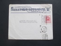 Argentinien 1940er Jahre Dekorativer Firmenumschlag Rosario Sanatorio Automovil Lisboa - Lettres & Documents