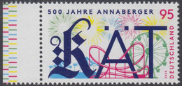 !a! GERMANY 2020 Mi. 3547 MNH SINGLE W/ Left Margin (a) - Fair "Annaberger Kät" - Unused Stamps