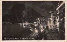 Lugano E Monte S. Salvatorre Di Notte - Lugano