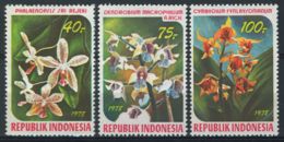 Indonesia, 1978, Orchids, Flowers, Flora, MNH, Michel 913-915 - Indonésie