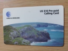 TURKS & CAICOS ISLANDS $ 10,-  NO:P4a  New  Logo C&W **2189** - Turks & Caicos (I. Turques Et Caïques)