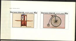 {B220} Old Transport Bicycle Sheet Of 2 Imperf. MNH** LABEL Cinderella !! - Vignettes De Fantaisie