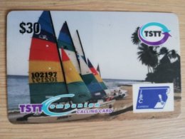 TRINIDAD & TOBAGO    $30,-  NO T&T-P 15   TSTT   WIND SAILS       ** 2207** - Trinidad & Tobago