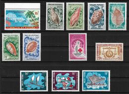 Wallis & Futuna 1960 Lot De Séries & Timbres **, Cote YT 85,90€ - Collezioni & Lotti
