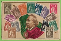 República Portuguesa - Presidente Manuel De Arriaga - Selos - Stamps - Timbres - Portugal - Sin Clasificación