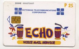 BOTSWANA REF MV CARDS BOT-23 VOICE MAIL SERVICE P25 CN On Picturial Side - Botswana