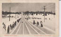 CANADA ALBERTA TOBOGGAN TRACK ON MOUNT ROYAL CANADIAN SPORT SERIE - Calgary