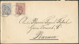 E.P. Enveloppe + Tp N°36 Obl. Dc AMSTERDAM-BREDA (tpo) Du 20/03/1893 Vers Barmen (DE).  15675 - Ganzsachen