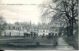 N°256 R -cpa Champigny Sur Veude -le Château- - Champigny-sur-Veude