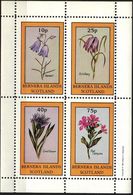 {B250} Plants Flowers I Sheet Of 4 MNH** LABEL Cinderella !! - Vignettes De Fantaisie