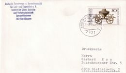 Germany 1977 Cover; Space Weltraum Espace: German Aerospace Institute Hardthausen - Other & Unclassified