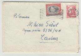 Yugoslavia, Letter Cover Posted 1957 Zagreb Pmk B200610 - Briefe U. Dokumente