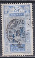 Guinée Française N° 70 O  Type  Gué à Kitim :  25 C. Outremer Et Bleu Oblitération Légère Sinon TB - Autres & Non Classés