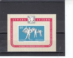 Suisse - Année 1951 - Neuf**  - Fête Nationale - N°Zumstein 32** - Surtaxe, Expo Nationale De Philatélie à Lucerne - Blocs & Feuillets