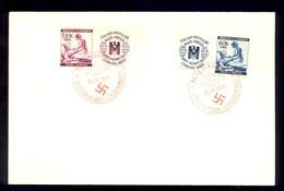 CZECHOSLOVAKIA PROTECTORATE - Envelope With Commemorative Stamps For Red Cross - Briefe U. Dokumente