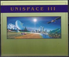 UNO-Genf, 1999, 375 Block 11,  MNH **, Erforschung Und Friedliche Nutzung Des Weltraums (UNISPACE III), - Hojas Y Bloques