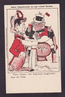 CPA Diable Krampus Satan Chamberlain Angleterre Satirique Non Circulé - Fiabe, Racconti Popolari & Leggende