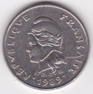 Nouvelle-Calédonie. 10 Francs 1989. En Nickel - Nieuw-Caledonië