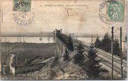 33 CUBZAC Les PONTS - Pont Du Chemin De Fer (chemin De Fer) - Cubzac-les-Ponts